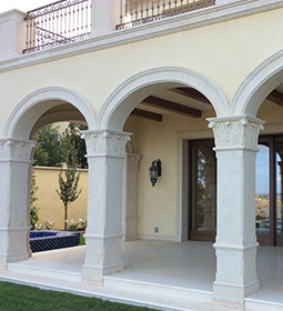completed stone columns