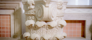 Decorative Limestone Column