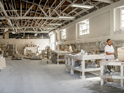Factory for a Limestone Comapny In Los Angeles