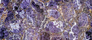 Intricate purple marble slab