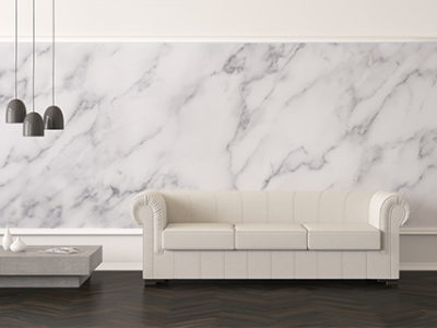 Marble-background-in-living-room