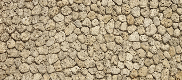Limestone-wall