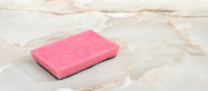 sponge-used-for-cleaning-marble-table