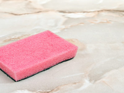 sponge-used-for-cleaning-marble-table